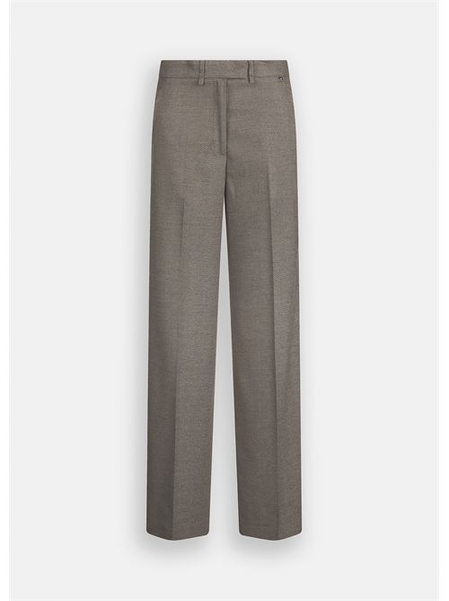 Pantaloni straight con piega LIU JO | CF5372T054A/M9770